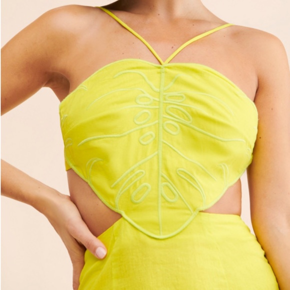 FARM Rio Monstera Midi Dress | Sz M - Picture 6 of 6